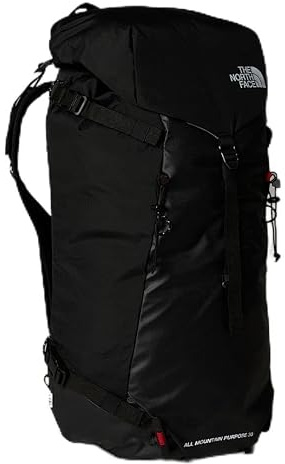 The North Face Unisex All Mountain Purpose 30L Backpack, Tnf Black/Tnf Red