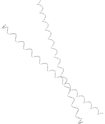 WHAMVOX Eisendraht Partytrick-Requisite für Kinder Draht 1 Satz Bühnen-Requisiten Trickdraht-Requisite Tragbares Partyzubehör Spielzeug für Jungen und Mädchen