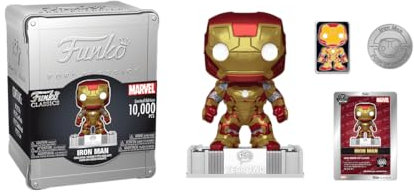 Funko Pop! Marvel Iron Man Classic Collector's Edition, Limited 10000pcs, Exclusive Set