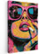 MuchoWow© Wandbilder Groß 80x120 cm XXL Wohnzimmer Wanddeko Schlafzimmer Zimmerdeko Wandgemälde Zimmer Deko auf Wand Dekoration Wall Art Porträt - Frau - Abstrakt - Sonnenbrille