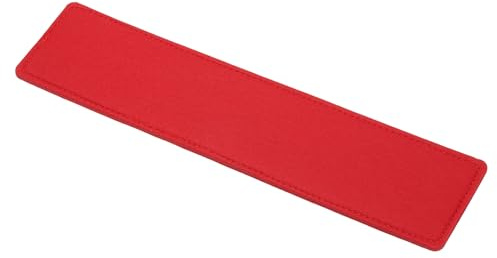 YELARXI Filzbodenformer, Taschenbodenformer, Geldbörsen-Organizer-Einsatz, Handtaschen-Organizer, Bogen-Eckeinsatz, 33 x 7,6 cm, passend für Geldbörse, Tragetasche, Handtasche, Damen, Rot