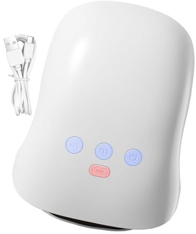 Masajeador De Manos - Calentamiento Eléctrico Masajeador De Manos - De Con Calefacción Inalámbrica - Máquina De Masaje De Dedo Y Palma De 3 Velocidades, Liviano Para Papá, Mamá