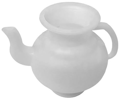 ”Plastic Lota – Sturdy, Lightweight Water Mug for Bathroom & Household Use” (WHITE)