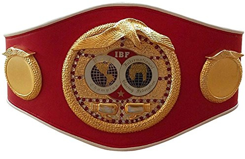 IBF Boxing Championship Belt Replica International Boxing Federation Erwachsene