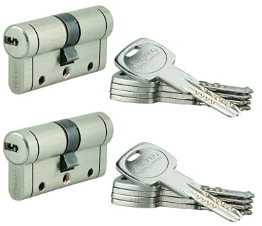 Lot de deux cylindres Trafic 12 30x30mm s'entrouvrant