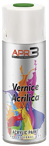 APR3 - Pintura Acrílica en Spray, Color Verde Menta, RAL 6029, Perfecto para Múltiples Aplicaciones en Exterior e Interior, 400 ml