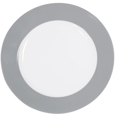 KAHLA Pronto Colore Frühstücksteller 20,5 cm cool gray|grauer Beilagenteller aus Porzellan