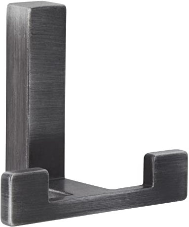 SIRO Mantelhaken Doradus 1 Breite 70 mm, Höhe 61 mm, ZN eisenfärbig gebürstet matt