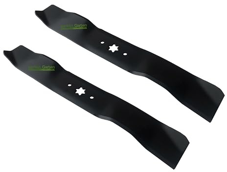 perfektGarten 2 X 53,8 cm 42 Rasenmähermesser für Gutbrod GLX DLX ELX JLK SLX 107 H SH Sprint 900H