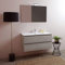 Kiamami Valentina Composición de baño suspendida 100cm con cajones Efecto Madera Olmo | Berlin