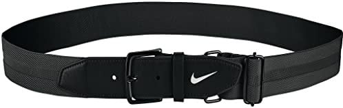 Nike Unisex-Erwachsene Baseballgürtel 3.0, Schwarz / Weiß, Einheitsgröße