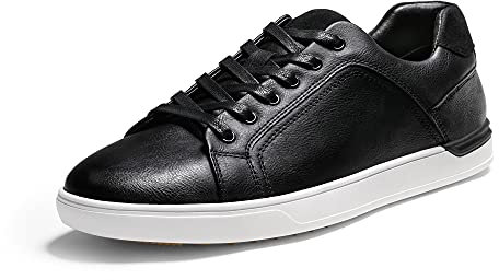 Bruno Marc Men's Casual Trainers Dress Sneakers Fashion Oxfords Skate Shoes for Men Black Size 13 US / 12 UK SBFS211M