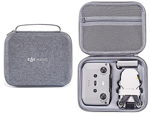 INSYOO Original Mavic Mini 2 Tragetasche Aufbewahrungstasche Hartschalenbox für DJI Mini 2, SE Drohnenzubehör (Grau)