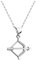 Sofia Milani - Damen Halskette 925 Silber - mit Zirkonia Stein - Pfeil Bogen Anhänger - 50366