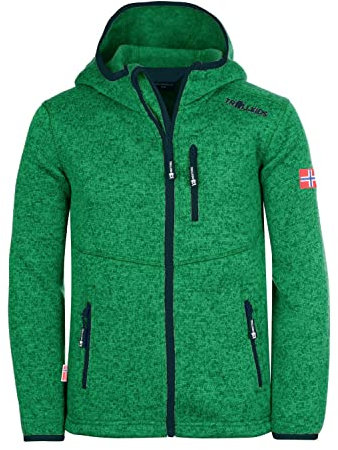 Trollkids Kids Jondalen Jacket XT 104, Pepper Green