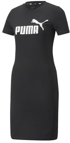 PUMA Slim Tee Dress, Vestido Mujer, Preta (Black), M