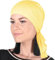 Soft Mütze aus Bambus Chemo Kopftuch für Frauen, Beanie für Damen, Mädchen || Sommer Herbst Frühling Long Slouch Beanie, Krebspatienten Kopfbedeckung Turban Eco Fiendly (Gelb)