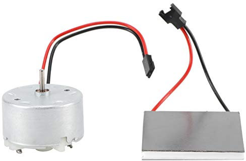 Tiiyee Motore del Ventilatore Camino Accessori, Generazione Elettrica Caminetto Lame Termoventilatore Energia Foglio Ventola Stufa Elettrico Generatore Fai Te Kit Sostituzione Bruciatore Legna Ventole