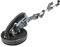 FLOW Wand und Deckenschleifer WDS900 | 710W | Ø 225mm | neigbarer Schleifkopf | teleskopierbarer Trockenbauschleifer, inkl. Absaugadapter, 6 Schleifscheiben 4m Absaugschlauch & LED-Arbeitsleuchte