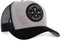 Urban Effort Mesh Back Cap - für Damen und Herren Baseballmütze 5-Panel Trucker Hat - Toller Snapback-Verschluss für Jagd & Wandern, Grau/Schwarz, S