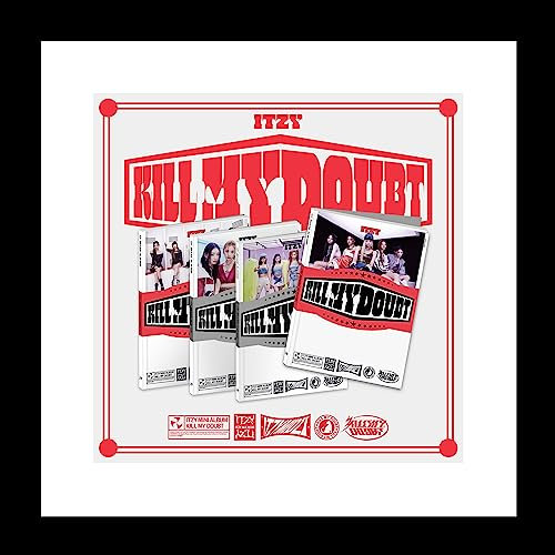 ITZY KILL MY DOUBT 7th Mini Album Contents+POB+Photocard+Tracking Sealed (Standard SET(A+B+C+D))
