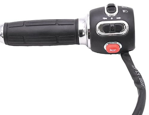 Scooter-Geschwindigkeits-Gashebel 12 V-72 V für E-Bike mit Scheinwerfer-Blinker