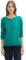 Tom Tailor Denim Damen Sweatshirt mit Raffarm & Struktur, 35914 - Jade Green, S