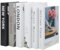 6 Piezas Libro Decorativo de Moda, Libros Falsos para Decoración, Decoraciones Apiladas Libros de Decoración para la Decoración del Hogar Estantería Mesa de Centro Estantes