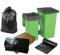 ARA CHOICE Heavy Duty Wheelie Bin Bags Liners Roll Waste Refuse Sacks Food General Indoor Outdoor Plastic Rubbish Bag 29x15x33x 25mu/100 Gauge (20)