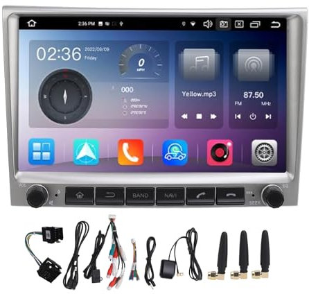 8-Zoll-Autoradio-Radio GPS-Navigation Multimedia-Player 8 Core für Android 12-System Carplay Auto-DVD-Player für Boxter Cayman 911 997 987 987C (4+64G)