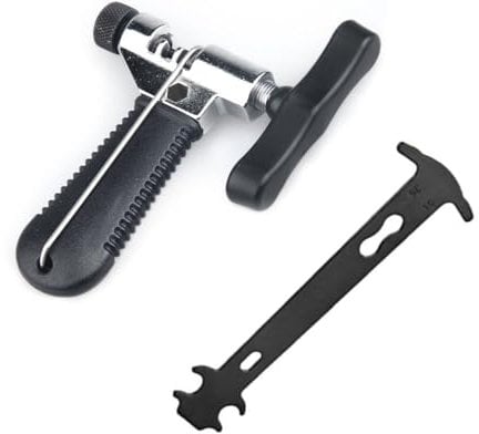 Bike Chain Tools Set, Chain Breaker Splitter, Quick Link Opener Remover for 6/7/8/9/10 Speed Chains, Professional Bike Chain Repair Tool Kit for Road, Mountain, and Sports Bikes