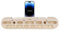LearnLyrics Kletterhangboard, Klettergriffbrett - Kletterfelsen-Fingerbrett für das Training | An der Tür montierte Klimmzugstange zum Klettern, Wandklettergriffrahmen für das Fitnessstudio im Innen-
