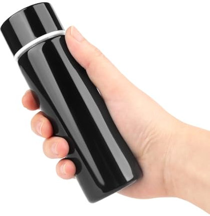PENCHUAN Botella de agua de acero inoxidable,Mini termo de café de 150 ml,Botella para bebidas calientes,Termo pequeño portátil,Botella de agua de bebida Botella de agua aislada Botella de agua