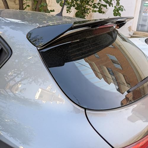 Spoiler Alettone Vetroresina per Alfa Romeo Giulietta/Mito/Ford Fiesta CARBON LOOK - Robusto e Resistente già verniciato