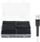 180 Piezas de Tubos Termorretráctiles Kit Impermeables Negros, 90mm de Largo, Tubo Termoretráctil Impermeable Negro de Doble Pared con Adhesivo, Ratio de Contracción 3:1 para Aislamiento Eléctrico