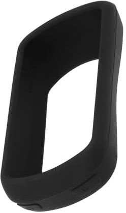 Briny River 1 x Fahrrad-Silikongel-Schutzhülle, Displayschutzfolie, kompatibel mit Garmin Edge Explore, Navigation, GPS-Computer (schwarz)