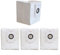 Lot de 4 sacs à poussière de rechange pour aspirateur EZVIZ RC3 Plus et RE4 Plus pour RE4 + et pour aspirateur robot RE5 Plus