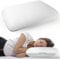 IDEA Kopfkissen Memory Foam Kissen 40x60, Ergonomisches Orthopädisches Nackenkissen Kopfkissen, Nackenstützkissen Neck Pillow, Nackenhörnchen Erwachsene, Kopfkissen Nackenschmerzen Testsieger