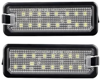 LKRGBXA Car Turn Signal Lights LED License Number Plate Light For Seat For Leon For Exeo For Toledo For Altea For Ibiza For Skoda For Superb 3T