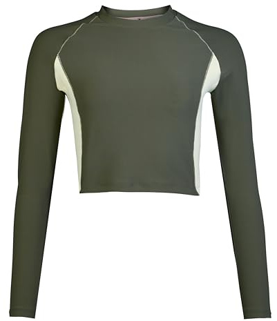 Endura Womens SulTrac Long Sleeve Cycling Tee Thyme, Medium