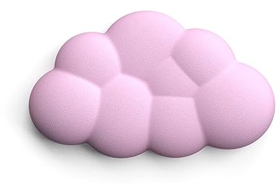 Pomoflexi Cloud-Tastatur-Handgelenkauflage, Weiches Leder, Memory-Schaum, Handgelenkstütze, Kissen, Passform für Einfaches Tippen, Schmerzlinderung, rutschfest, B, Kurz