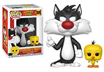 Funko POP! Animation Looney Tunes Sylvester Cat & Tweety - Sylvester - Vinyl-Sammelfigur - Geschenkidee - Offizielle Handelswaren - Spielzeug Für Kinder und Erwachsene - TV Fans