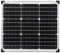 enjoysolar Mono 30W 12V Monokristallines Solarpanel Solarmodul Photovoltaikmodul ideal für Wohnmobil, Gartenhäuse, Boot