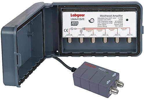 LABGEAR - KIT415VR - Masthead Amplifier Kit 4-Way Vari Red Comp