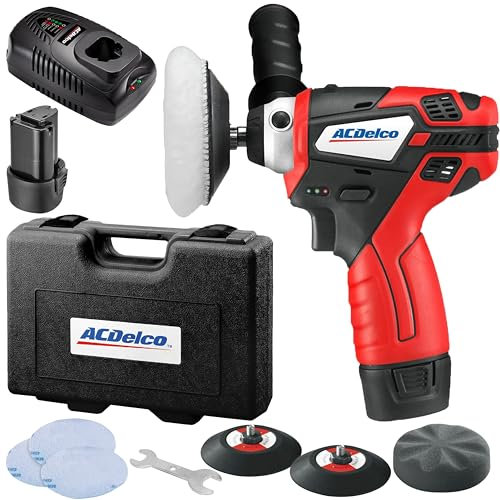 AC DELCO ars1212 10,8 V Li-Ion 75 mm Mini Polierer