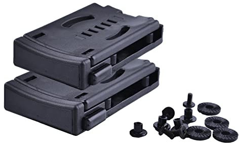 clip da cintura da campeggio per coltello Kydex Fodero Fondina campeggio fai da te Outdoor Tool Clip, Set di 2 (type#1)
