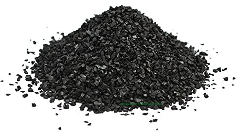 Aquarium Kokos-Kohle,Kokosnuss-Kohle,Filtermedium,Filtermittel 600g(ca1000ml)