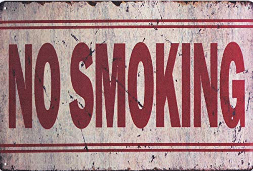 Visario Blechschild Bild No Smoking 30x20cm 2336 Verschiedene Bilder, Wandbilder und Schilder zur Auswahl.
