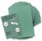 50x Vintage Kraftpapier in Eukalyptus-Grün - DIN A5-21 x 14,8 cm - 240 g/m² - nachhaltiges natur-Grünes Recycling-Papier, ökologisch Bastel-Karton Einzel-Karte - NEUSER PAPIER