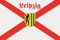 U24 Fahne Flagge Leipzig Kreuz Bootsflagge Premiumqualität 20 x 30 cm